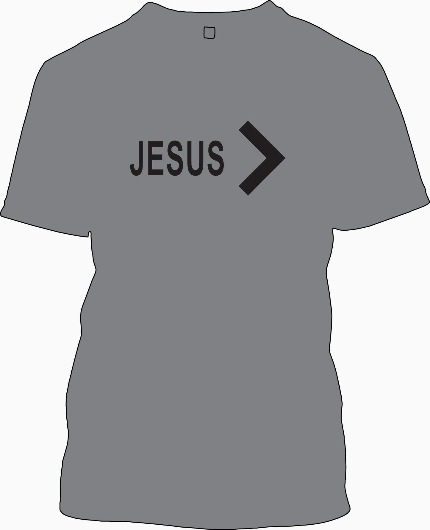 Jesus (greater than symbol)
