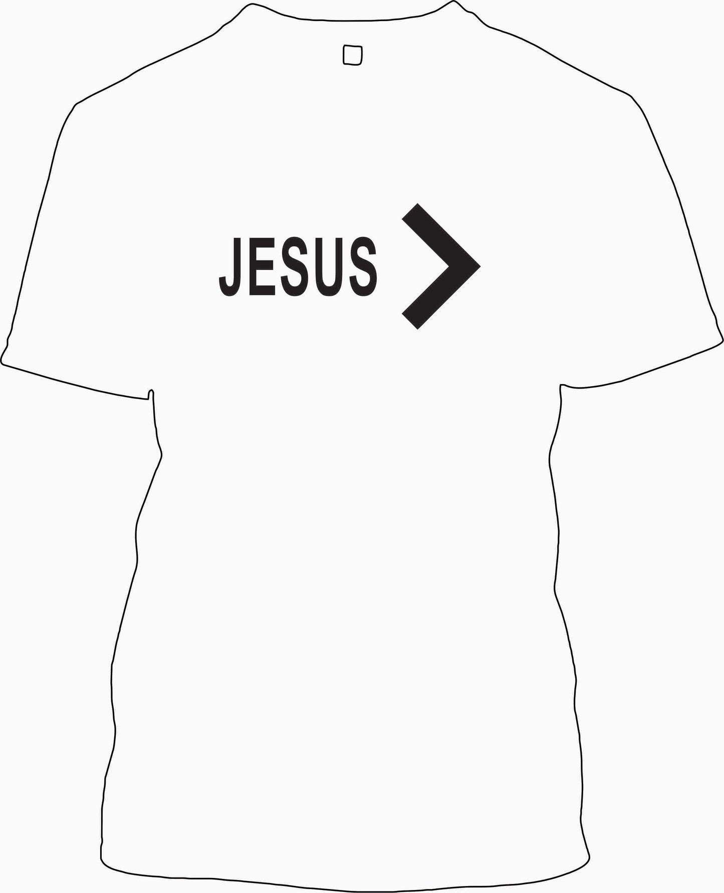 Jesus (greater than symbol)